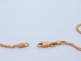 21k Yellow Gold Chain 18.3 Grams 24 Inch Aa0626oorxde