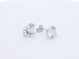 11.2 Cttw Lab Grown Diamond 14k White Gold Stud Earrings Fw1024wixzdu