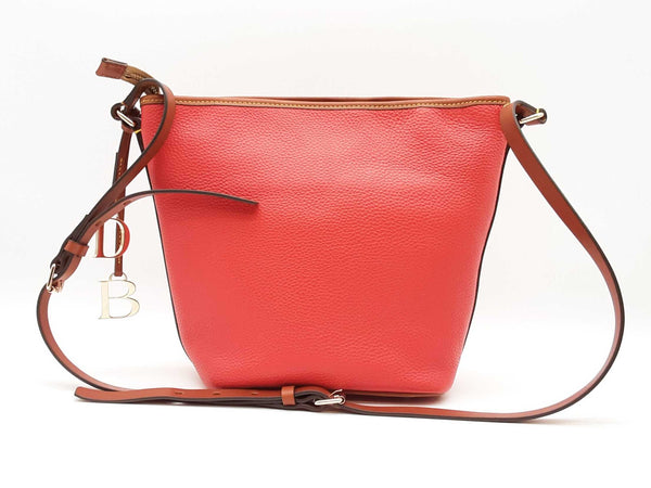 Dooney & Bourke Red Pebble Grain Small Zip Sac Sd1025wzde