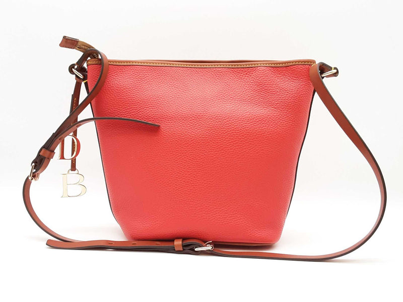 Dooney & Bourke Red Pebble Grain Small Zip Sac Sd1025wzde