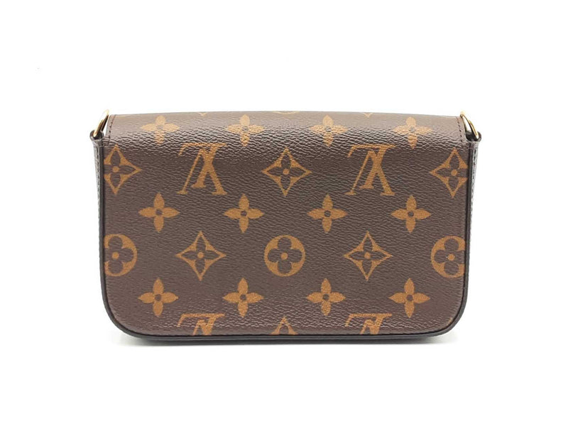 Louis Vuitton Monogram Felicie Strap & Go Crossbody Bag Fw0325crxdu