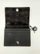 Christian Dior Lady Dior Black Calfskin 2way Waist & Shoulder Pouch Fw0225pzxdu