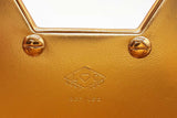 Cartier 150th Anniversary Hexagonal Art Deco Lizard Skin Bag Eb1225ocrde