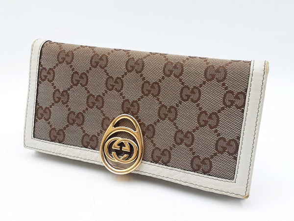 Gucci Gg Monogram Continental Wallet Fw0625orzdu