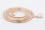 10k Yellow Gold Spiral Pendant 3.3 Grams Eb0826oxzsa