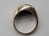 Approx. 1.12ctw Dia 14k Two-tone Gold 14.1g Ring Size 10 Do0724exzde