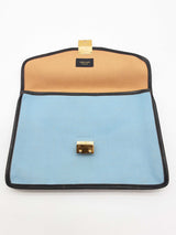 Celine Vintage C Classic Blue Envelope Clutch Bag Sd1225ozxde