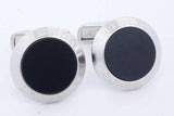 Alfred Dunhill Sterling Silver Onyx Cuff Links Eb0726rxde
