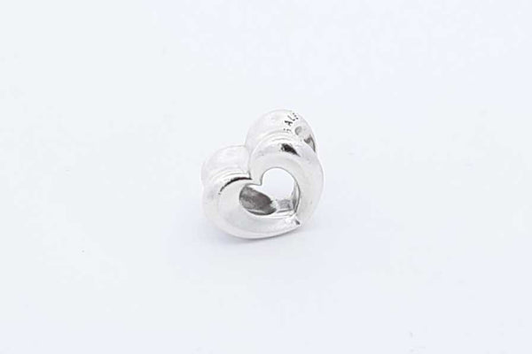 Pandora 925 Sterling Silver Heart Charm 1.6 Grams Eb1024rdu