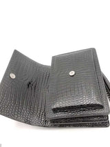 Yves Saint Laurent Crocodile Embossed Leather Sunset Shoulder Bag Eb0926irxsa