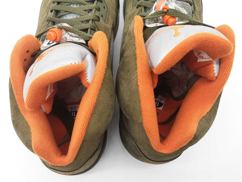 Nike Dd0587-308 Air Jordan 5 Retro Olive Shoes Size Us 13 Mens Do0525lcxde