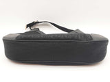 Christian Dior Black Oblique Canvas Hobo Shoulder Bag Do0425orxde
