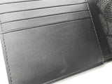 Coach 3 In 1 Gray Signature Canvas Varsity Strips Bifold Wallet Do0926orde