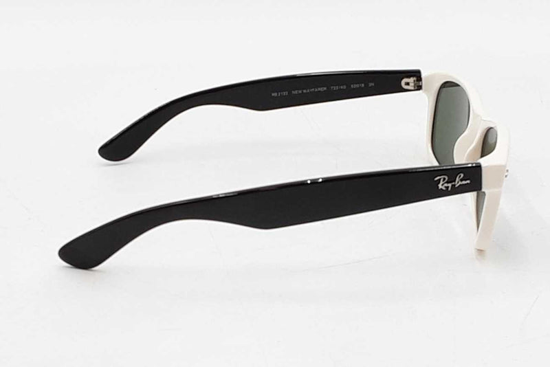 Ray-ban Rb 2132 New Wayfarer Classic Black & White Sunglasses Eb1125ordu