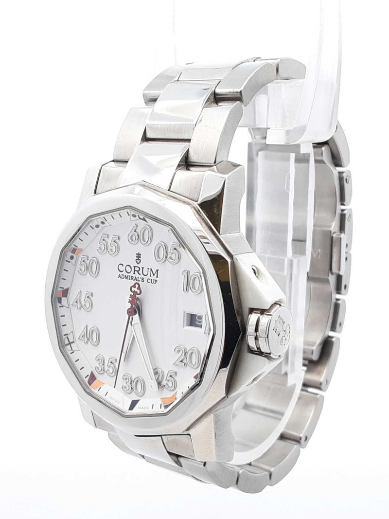 Corum Admiral's Cup Competition 40mm Stainless Steel Automatic Watch Fw0425pxzdu