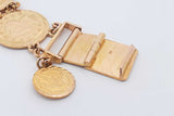 18k Yellow Gold Link Bracelet 19 Grams 6 Inch Eb1225exzsa