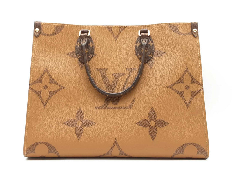 Louis Vuitton Onthego Bicolor Monogram Giant Coated Canvas Tote Bag Fw0925szxdu