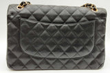 Chanel Quilted Caviar Double Flap Shoulder Bag Eb1024wxxzdu