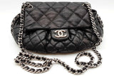 Chanel Quilted Leather Chain Around Flap Messenger Bag Eb0826lixzde