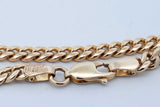 14k Yellow Gold Cuban Link Chain Necklace 25 Grams 25 Inch Eb1225locxde