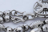 99% Platinum Necklace & 95% Platinum Pendant 73.7 Grams 24 Inch Eb0626wrxzde