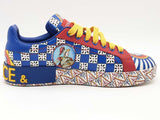 Dolce & Gabbana Portofino Sneaker Multi-color Size 40 Aa0126lzxsa