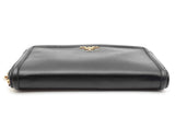 Prada Zip Around Black Wallet Eb1224lrxdu