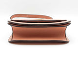 Tory Burch Britten Small Saddle Bag In Pink Pebbled Leather Fw0826lxzdu