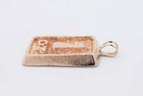 14k Yellow Gold Bar Pendant 21.9 Grams Eb0526lxszsa