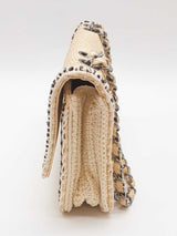 Chanel Python Quilted Flap Turnlock Chain Shoulder Bag Sd0925wrzxde