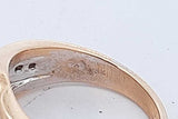 0.25cttw Diamond Ring In 14k Two Tone Gold 7.2 Grams Size 6.5 Eb0926ixzde