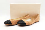 Jimmy Choo Cork Ballerina Flats Size 36.5 Sd0525lzxdu