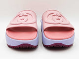 Gucci Miami Interlocking G Platform Slide Sandals Size 36 Sd0926rrdu