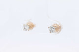 0.4cttw Diamond Stud Earrings In 14k Yellow Gold 0.7 Grams Eb0126pxzdu