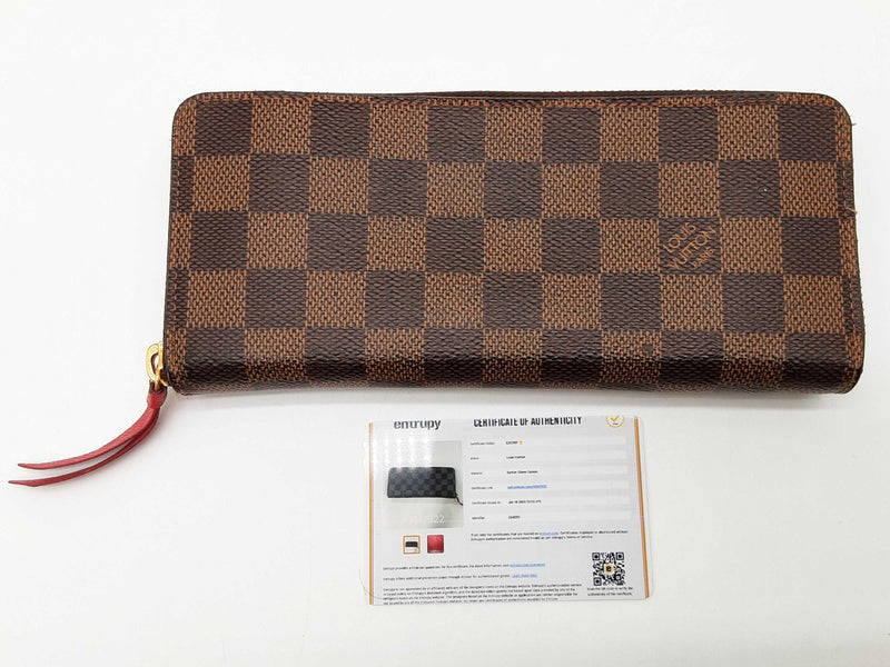 Louis Vuitton Brown Damier Ebene Coated Canvas Zippy Wallet Do0925lrxde