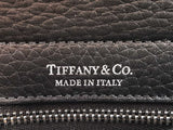 Tiffany & Co. Return To Tiffany Black Grained Leather Mini Tote Bag Fw1125rxzdu