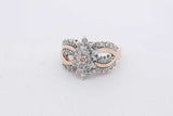 0.56cttw Diamond Ring In 14k Yellow Gold 6 Grams Size 6.75 Eb0726wrxsa