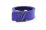 Louis Vuitton Purple Epi Leather Lv Initiales Belt Eb1224orxdu