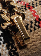Burberry Mini Lola Crossbody Bag In Vintage Check Bouclé Tweed  Fw1125irzdu