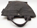 Hermes Herline Gray Toile Canvas Backpack Do0526orxde