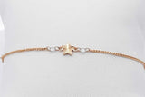 Gucci 18k Yellow Gold Star Interlocking G Diamond Bracelet 1.7g Eb0326lrxsa