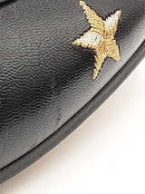 Gucci Princetown Embroidered Slippers In Black Leather Size Eu 41 Fw1225lrxdu