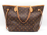 Louis Vuitton Neverfull Mm Tote Bag In Monogram Coated Canvas Fw0925pixdu