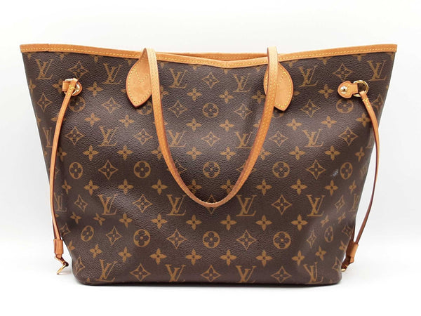 Louis Vuitton Neverfull Mm Tote Bag In Monogram Coated Canvas Fw0925pixdu