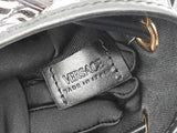 Versace La Greca Signature Glitter Print Bucket Bag Fw0825wzxdu