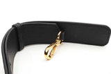 Versace La Medusa Black Leather Top Handle Bag Eb0426pxzsa