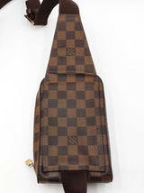 Louis Vuitton Geronimos Sling Bag In Damier Ebene Coated Canvas Fw0626wexdu