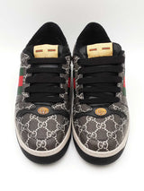 Gucci Screener Gg Supreme Web Coated Canvas Sneakers Fw0525lrxdu