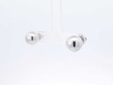 Tiffany & Co. Hardwear Ball Stud Earrings In Sterling Silver 4.7 Gram Fw1225rzdu