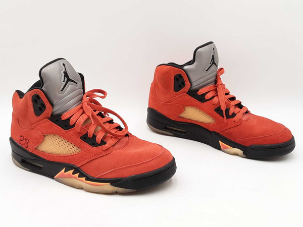 Nike Air Jordan 5 Retro "Dunk On Mars" Suede Sneakers Size 9.5  Fw0825ixdu